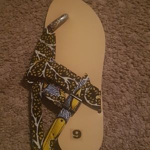 AFRICAN PRINT SANDAL
